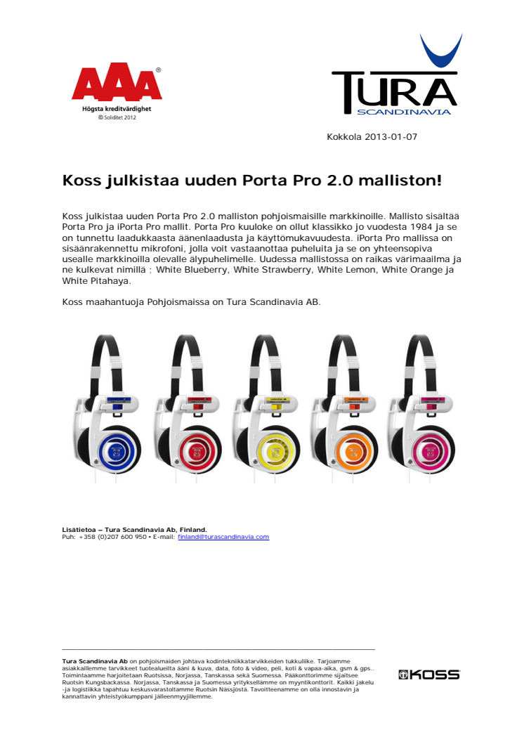 Koss julkistaa uuden Porta Pro 2.0 malliston!