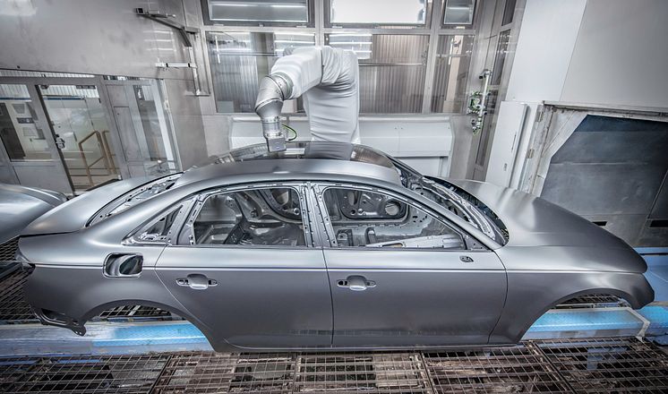 Audi indfører ny, miljøvenlig lakeringsteknologi i serieproduktion