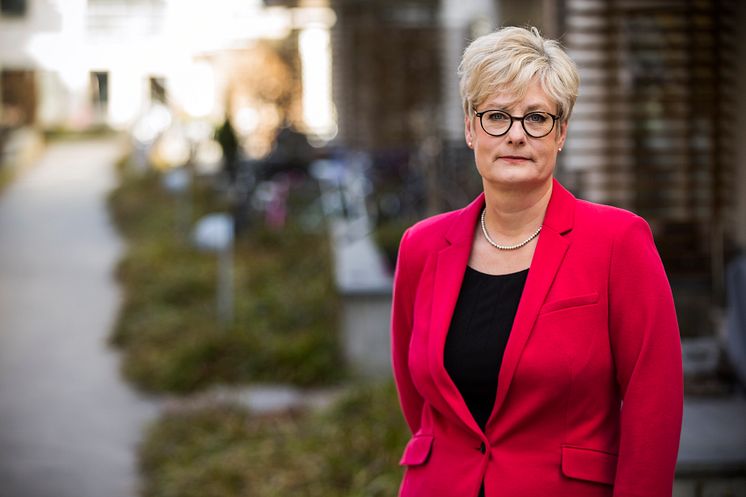 Marie Linder, förbundsordförande Hyresgästföreningen