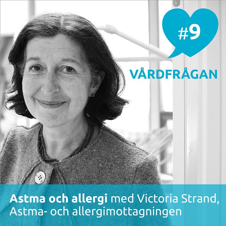 Victoria Strand, specialistläkare och allergolog intervjuas i Vårdfrågan.