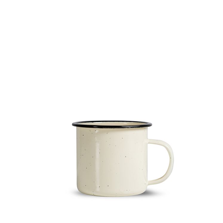 Doris enamel mug, beige - Sagaform SS22 - 5018175