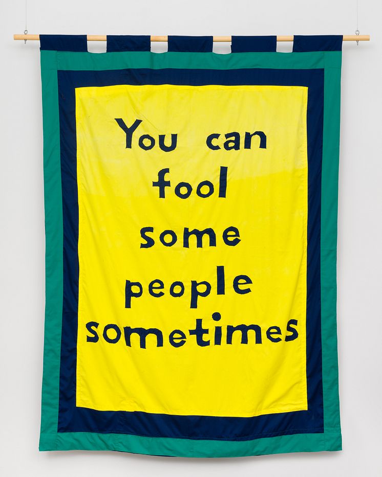 Jeremy Deller, You can fool some people sometimes, 2019