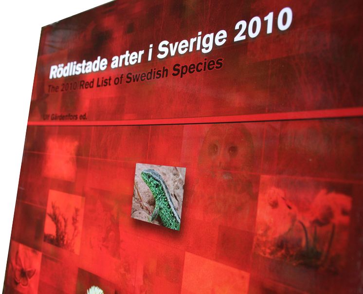 Rödlistade arteri Sverige