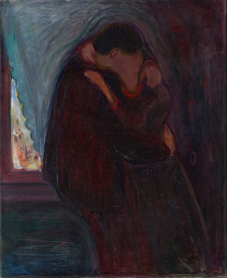 Edvard Munch: Kyss / The Kiss (1897) 