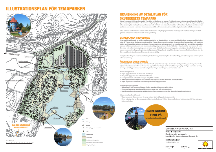 Illustration detaljplan sagovärlden Muminvärlden - 190515