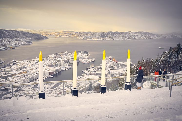Advent at Mount Fløien - Bergen Photo - VisitBergen - Casper Steinsland