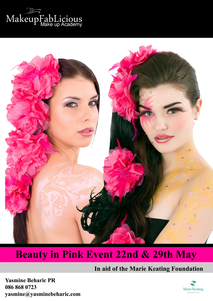 Beauty in Pink event in Aid of Marie Keating Foundation Press Release