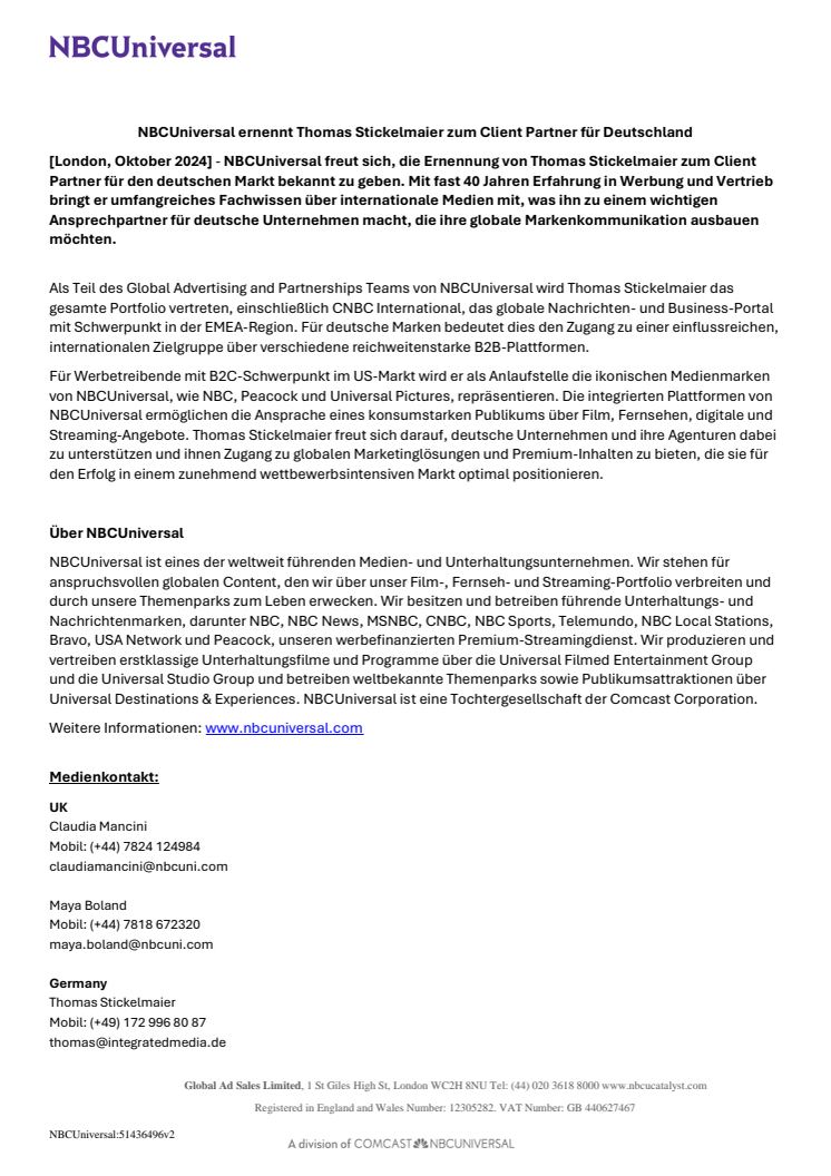 NBCUniversal ernennt Thomas Stickelmaier zum Client Partner für Deutschland.pdf