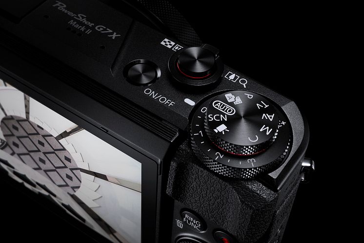 PowerShot G7X MkII Gallery Mode Dial BK Beauty