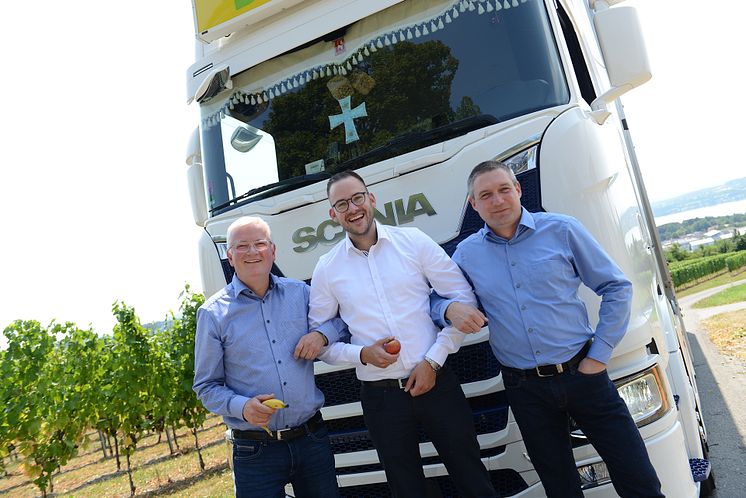 Setzen gemeinsam auf Nachhaltigkeit: Bodan und Scania