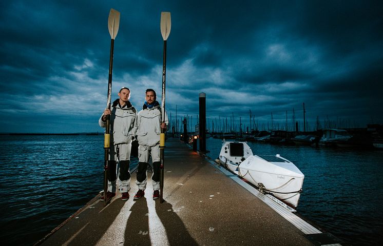 Hi-res image - Ocean Signal - Ocean Brothers, Jude Massey (left) and Dr Greg Bailey