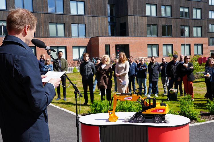 Kringsjå Studentby, åpningen av byggetrinn tre i mai 2025