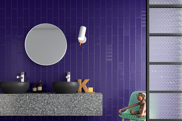 Badrumstrender 2020; SOHO, väggplatta blank/matt, CC Höganäs