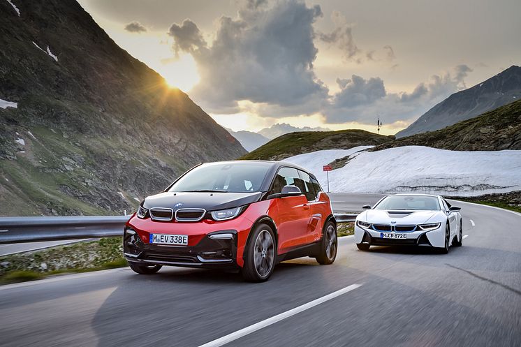 BMW i3s og BMW i8