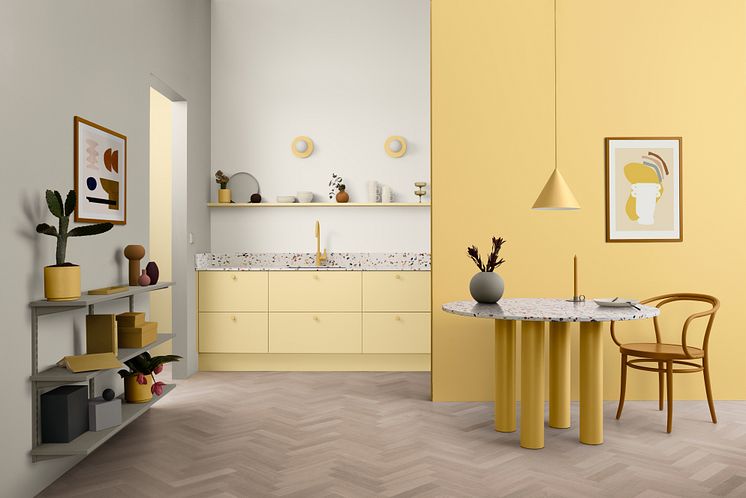 Marbodal x Toniton_Yellow_Kitchen_Furnishings