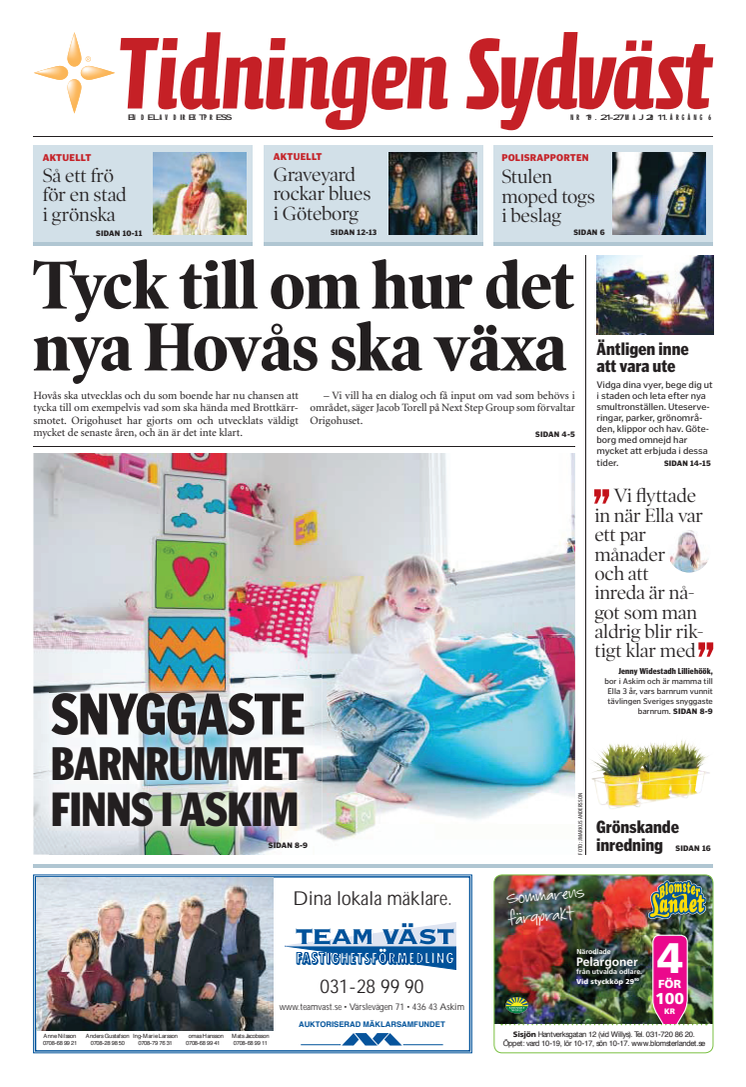 Pressen deltar i dialogarbetet.