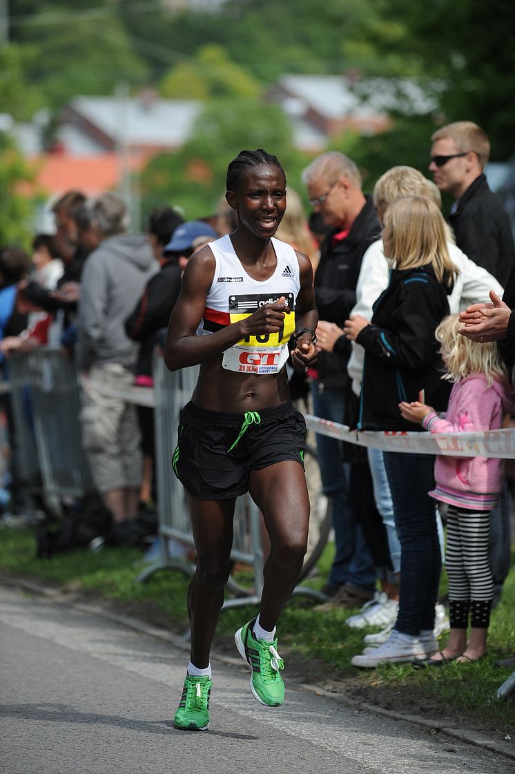 Isabellah Andersson klar för start i GöteborgsVarvet 2012