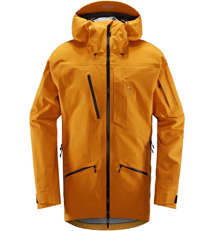 Nengal 3L PROOF Parka Men_Desert Yellow-True Black