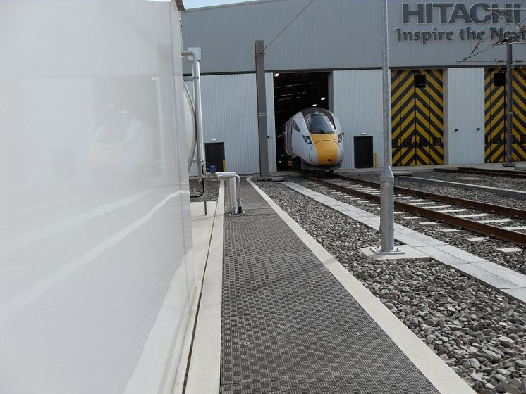 Fibrelite Covers installed at Doncaster depot