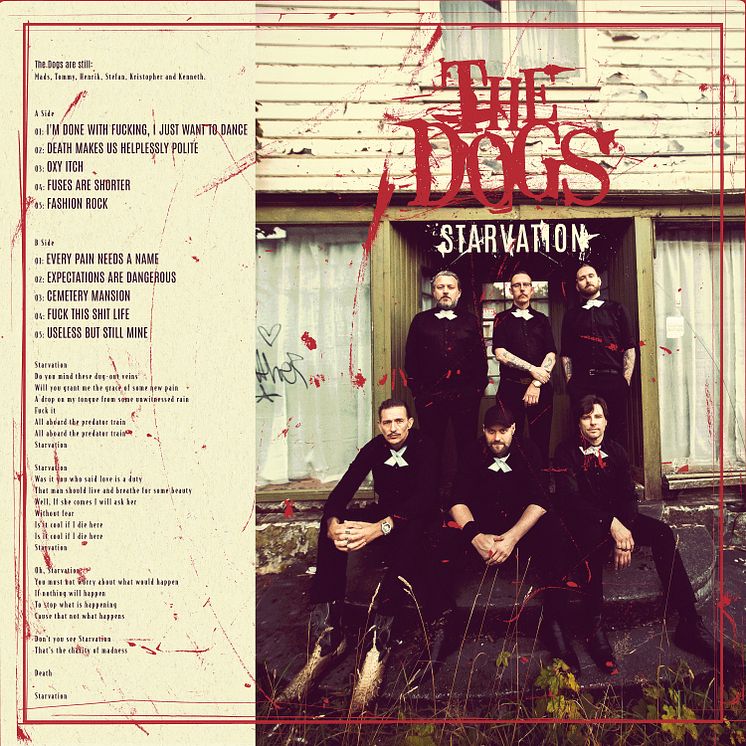 The Dogs "Starvation" artwork