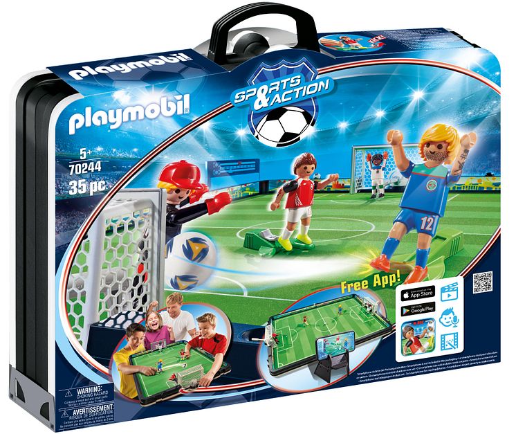 Große Fußballarena zum Mitnehmen (70244) von PLAYMOBIL