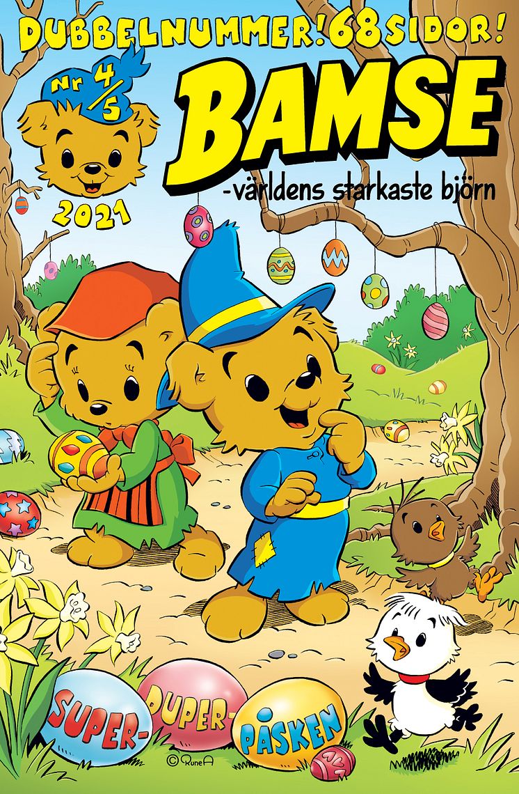 Omslag Bamse nr 4/5 2021