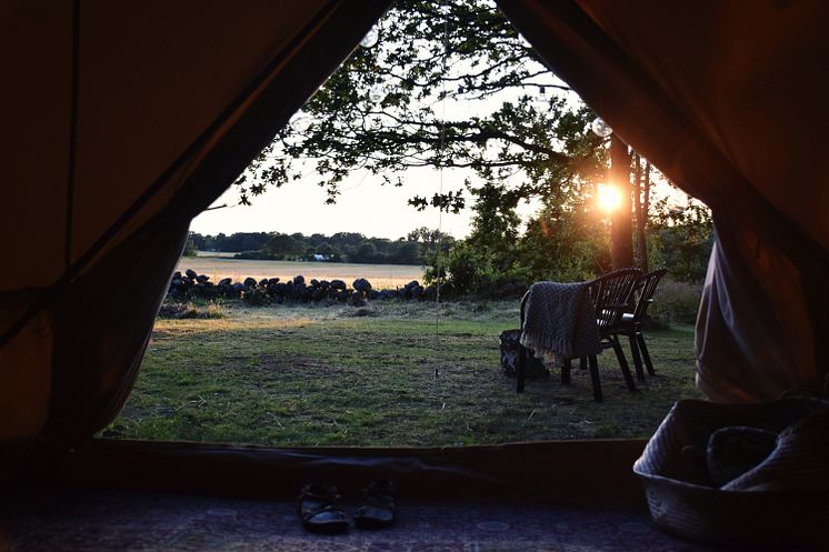 Glampingvy-A soulful glamping_foto_AgnetaKristiansson