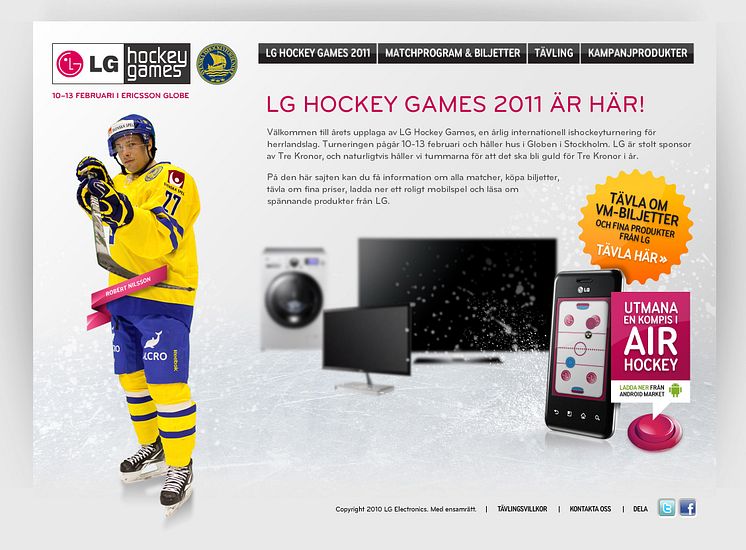 LG Hockey Games