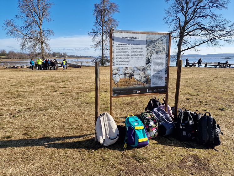 Skolbesök vid Trandansen