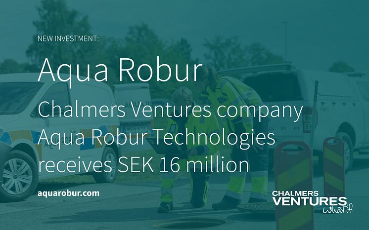 Aqua Robur investering Chalmers Ventures