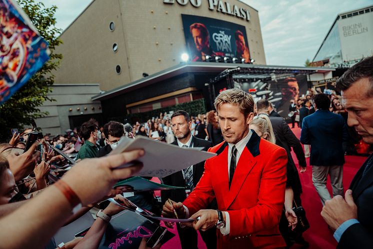 Ryan Gosling ved The Gray Man premiere
