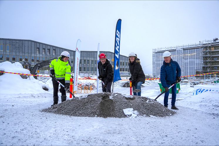 Första spadtag för Brf Glasbjörken