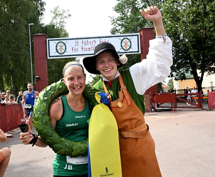 Jenny Björnberg segrare i Trailvasan 30 2023