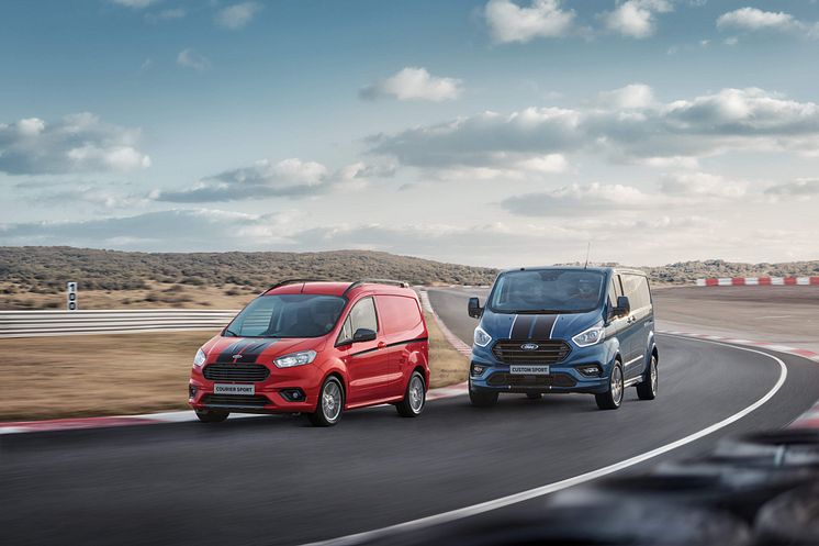 Ford Transit Sport lineup range 2019 