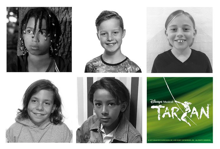 De fem TARZAN-børn