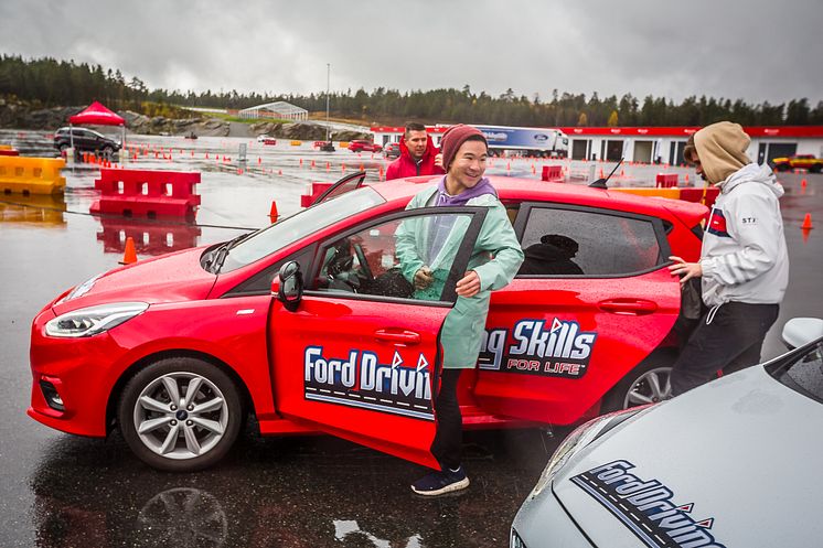 Ford Driving Skills for Life Rudskogen 2019 DSFL gratis kjørekurs