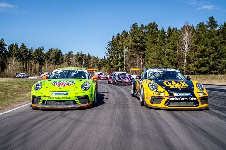 Vem blir mästare i årets Porsche Carrera Cup Scandinavia