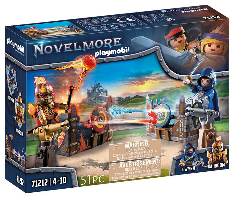 Novelmore vs. Burnham Raiders - Zweikampf (71212) von PLAYMOBIL