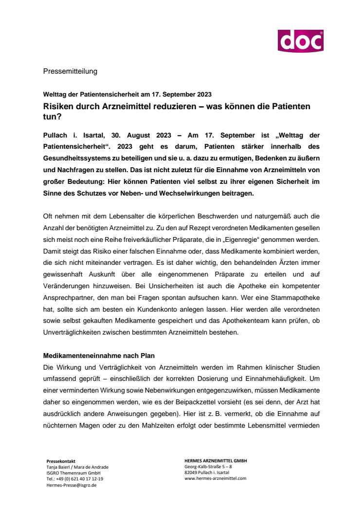 Presseinformation_doc Schmerzgel_Neben_und_Wechselwirkungen.pdf