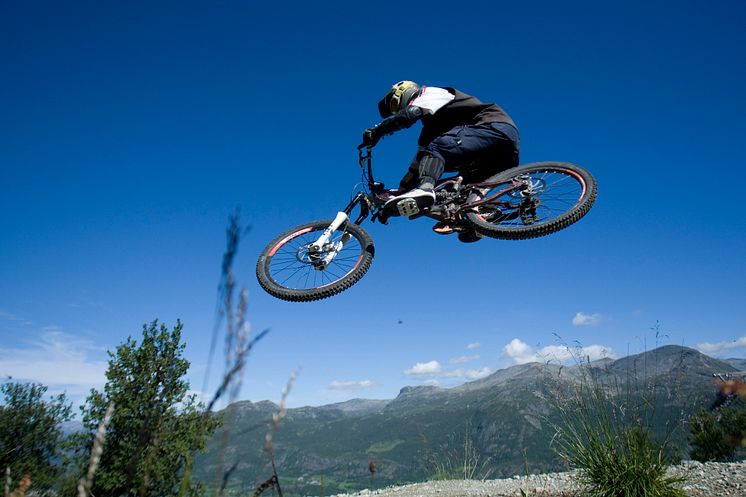 Down hill bike park i Hemsedal