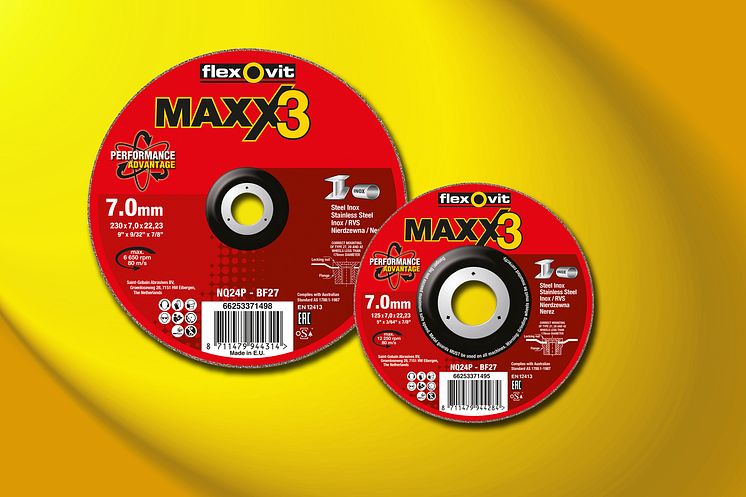 Flexovit Maxx3 Inox - Tuote