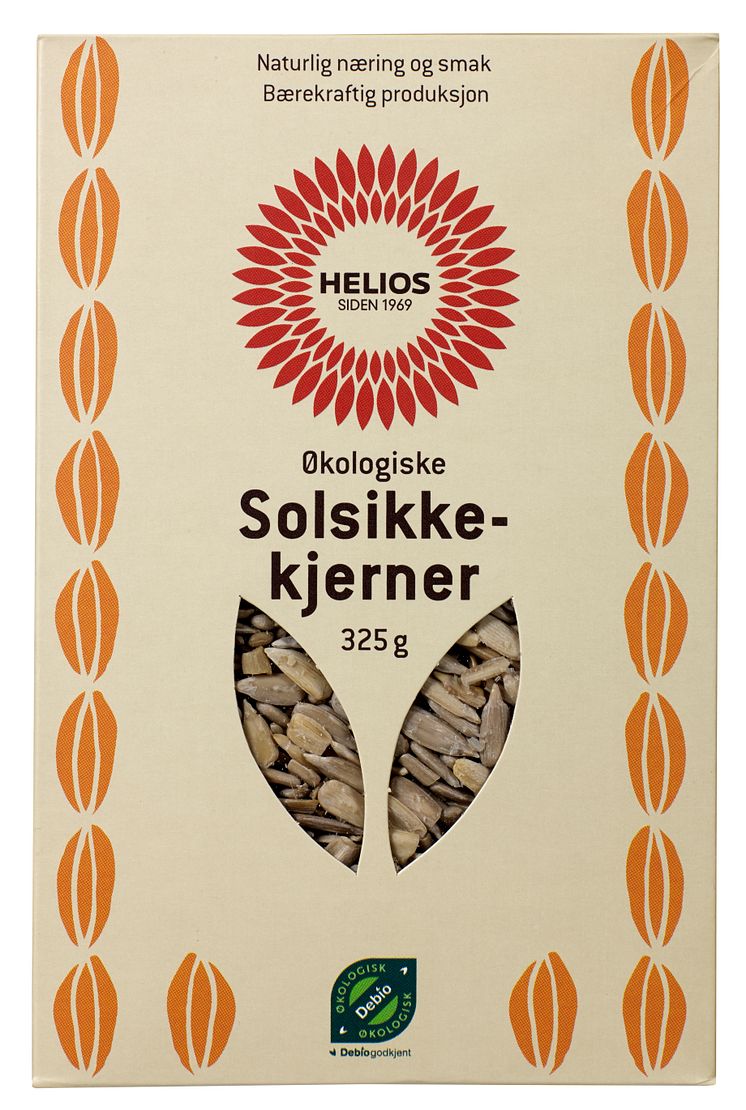 Helios solsikkekjerner økologisk 325 g