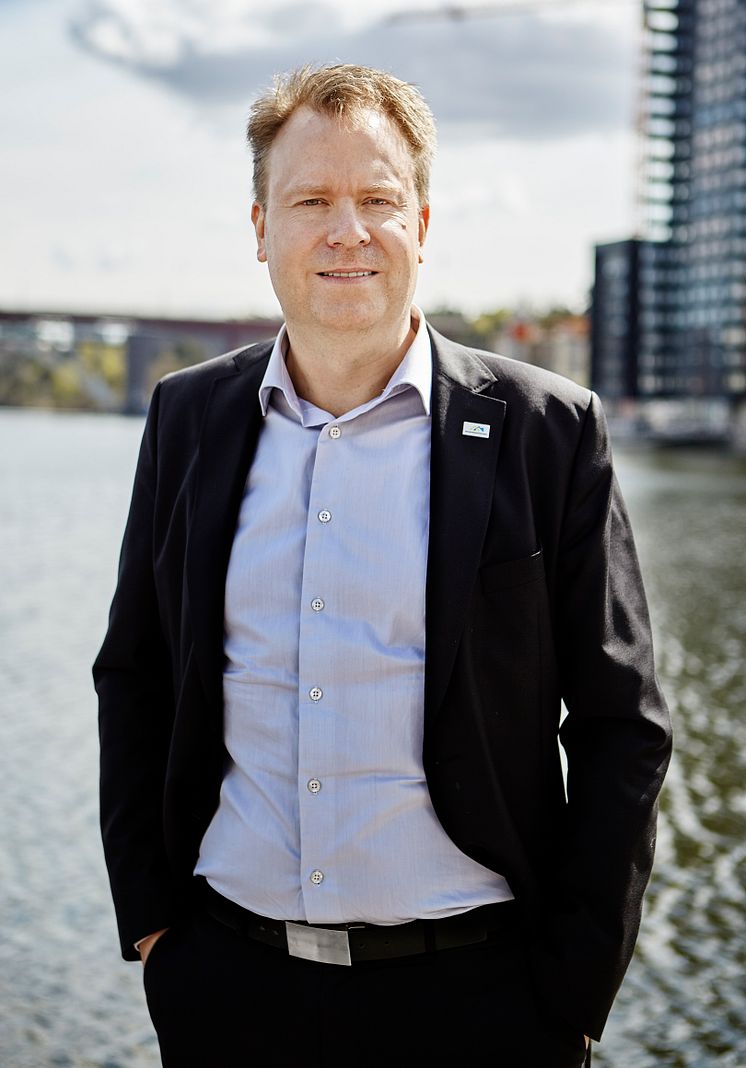 Johan Lindström, ordförande Svensk Byggplåt