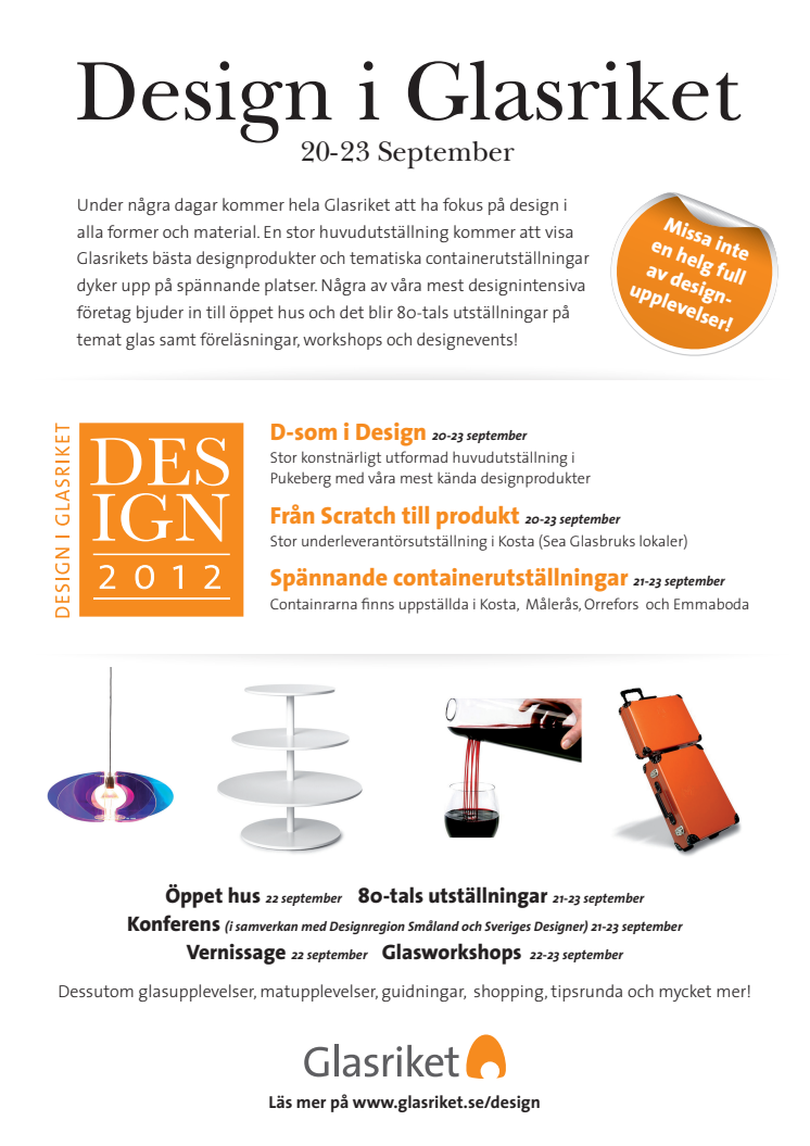 Design i Glasriket