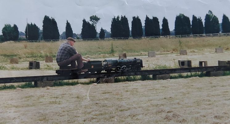 Douglas Johnson at Newport Pagnell steam railway club.jpg