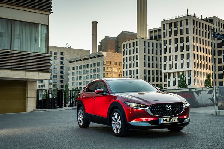 Mazda CX-30 i Soul Red Crystal