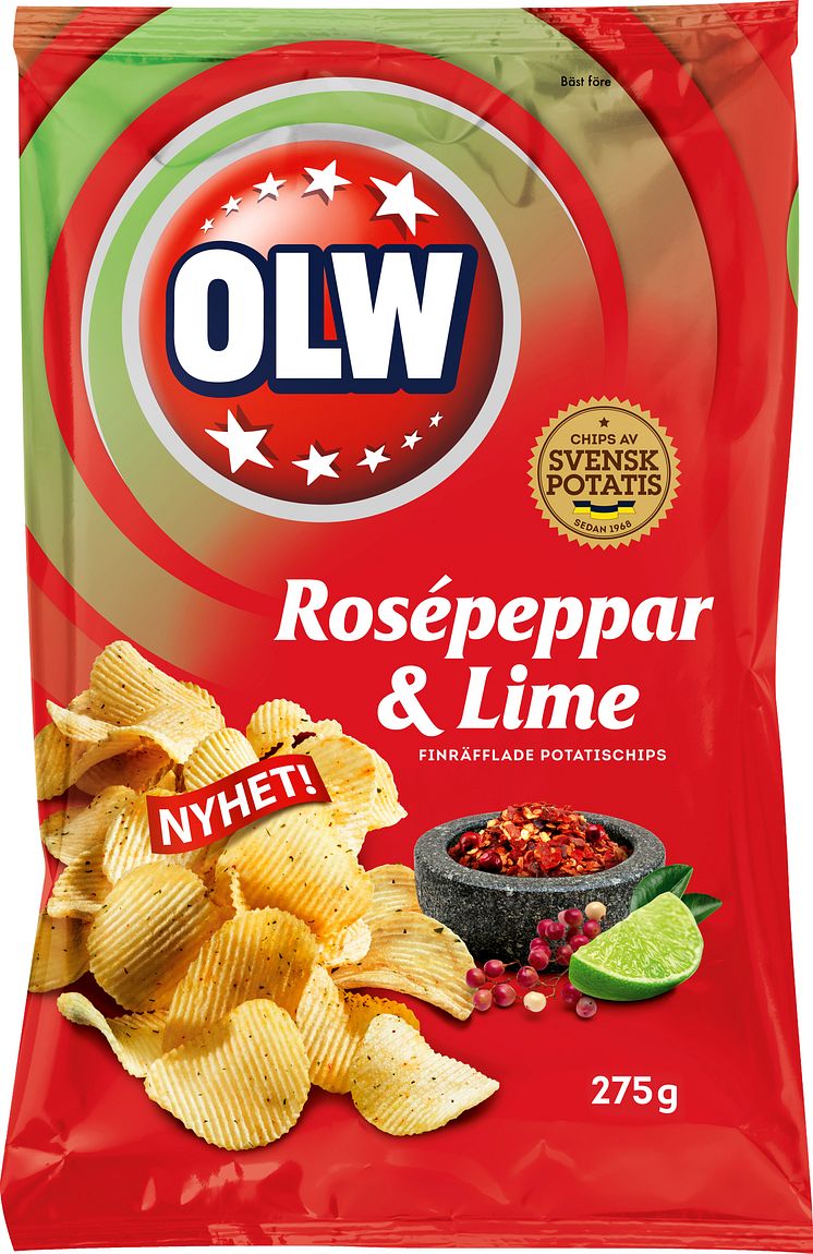 Rosépeppar & Lime