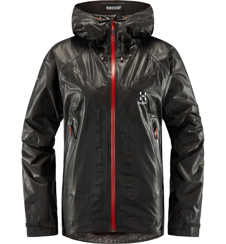 L.I.M GTX SHAKEDRY Hood Women_Slate-Hibiscus Red