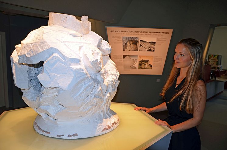 Geoportal „Erlebniswelt Kaolin“ im Schmalspurbahnhof Mügeln