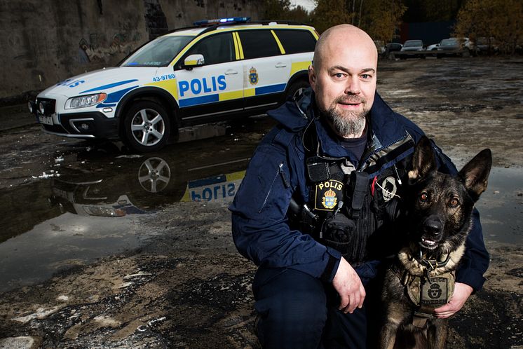 Årets polishund 2016 med förare